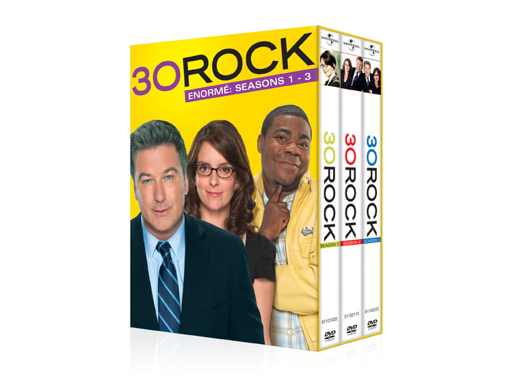30 Rock DVD Giftset Seasons 1-3