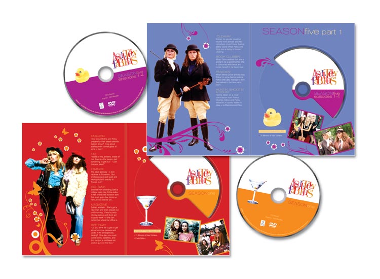 Absolutely Fabulous DVD Gift Set Spreads