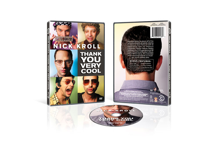 Nick Kroll: Thank You Very Cool DVD Package