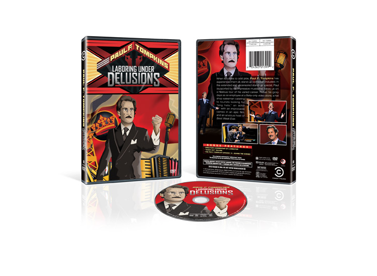 Paul F. Tompkins: Laboring Under Delusions DVD Package