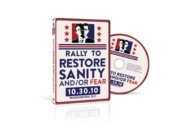 Rally to Restore Sanity and/or Fear DVD Package