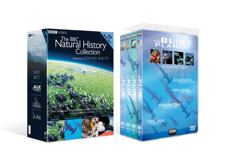The BBC Natural History Collection Featuring Planet Earth DVD Set and The Blue Planet DVD Collector's Set