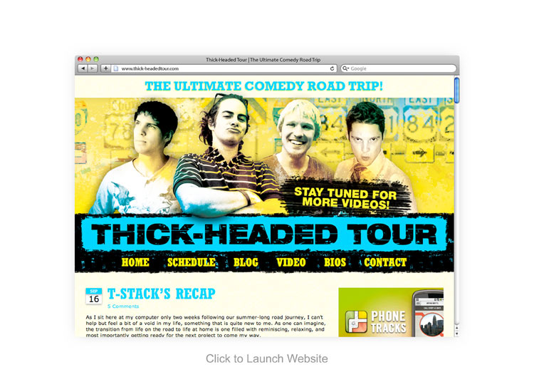 Thick-Headed Tour Logo