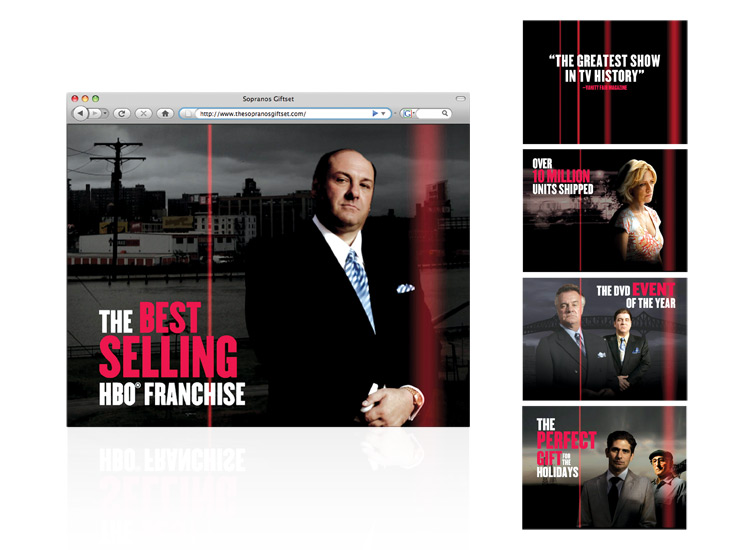 The Sopranos DVD Gift Set Website - Click to View